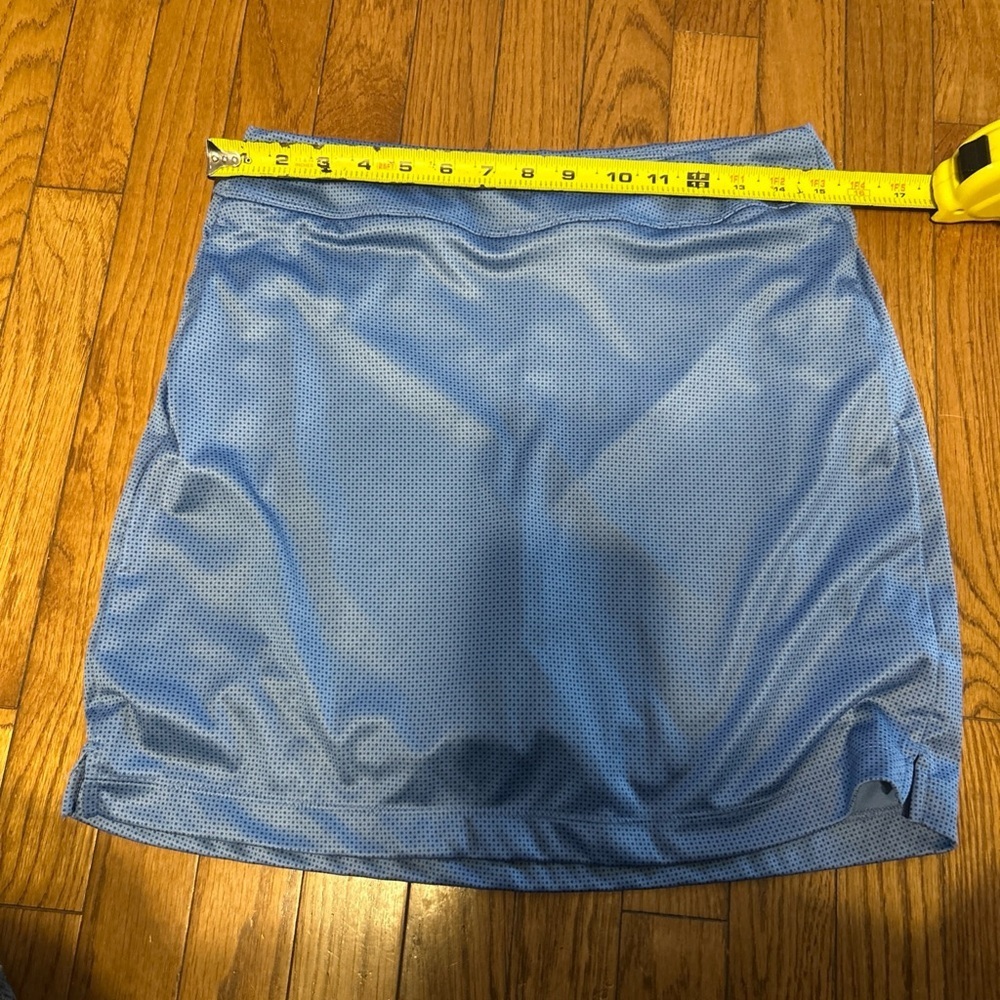 Greg Norman Golf / Tennis Skort Blue Dotted, Women's Small, Athletic Skirt - Picture 5 of 6